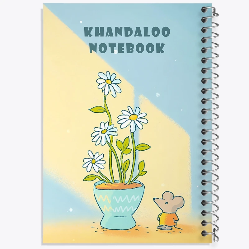 دفتر طراحی 50 برگ خندالو طرح موش بامزه کد N8457