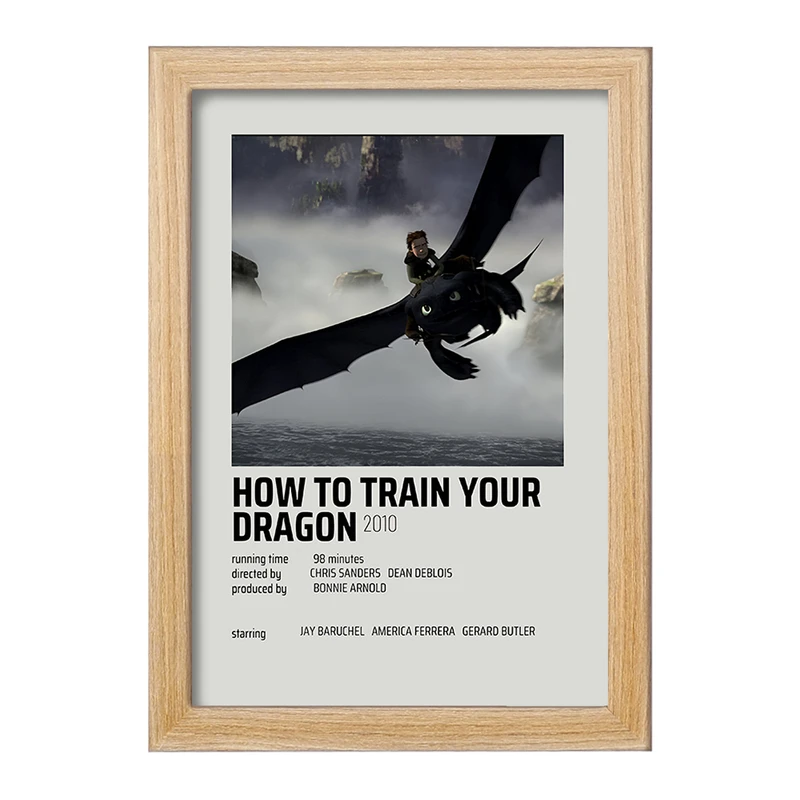 تابلو خندالو طرح چگونه اژدهای خود را تربیت کنیم کد F13183