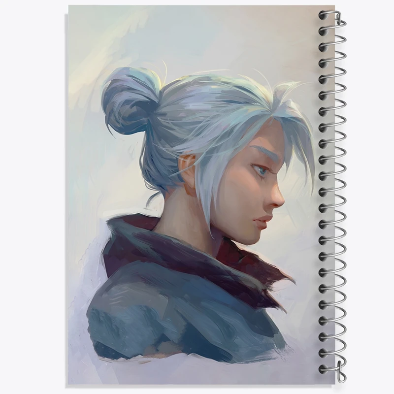 دفتر طراحی 50 برگ خندالو طرح بازی ولورانت (Valorant) کد 33066