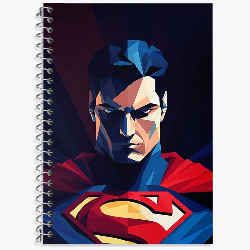 دفتر لغت 50 برگ خندالو طرح سوپرمن (Superman) کد F4628
