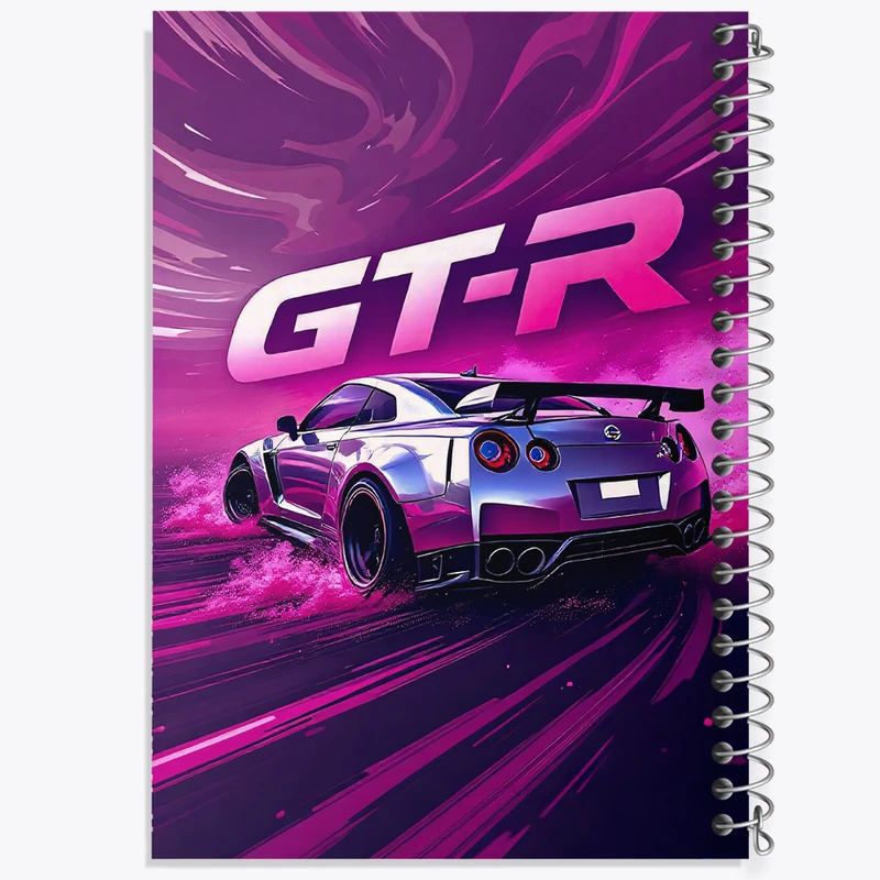 دفتر مشق 50 برگ خندالو طرح نیسان (Nissan Skyline) کد F13733