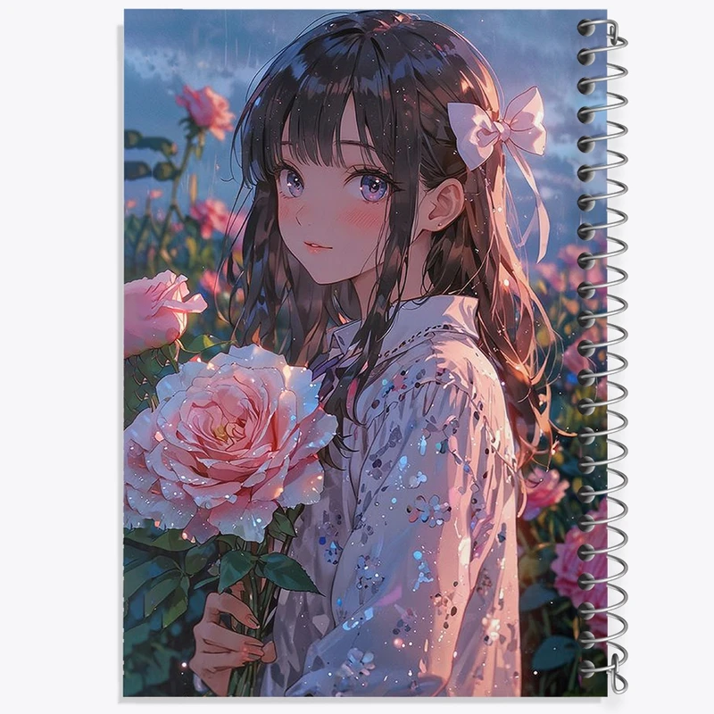 دفتر لیست خرید 50 برگ خندالو طرح دخترانه کد F2965