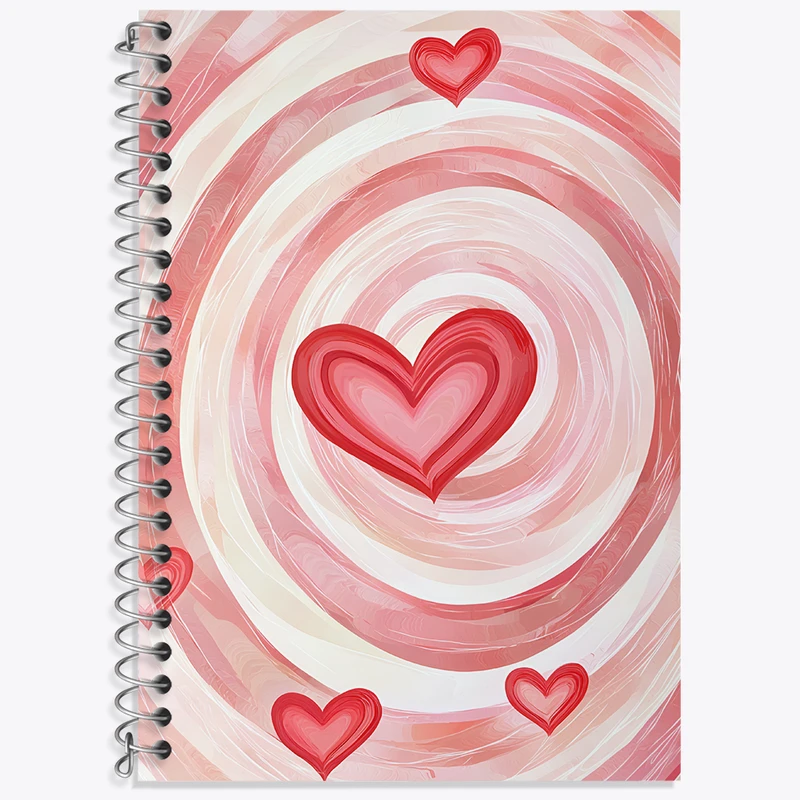 دفتر نت موسیقی 50 برگ خندالو طرح پترن قلبی کد N7354