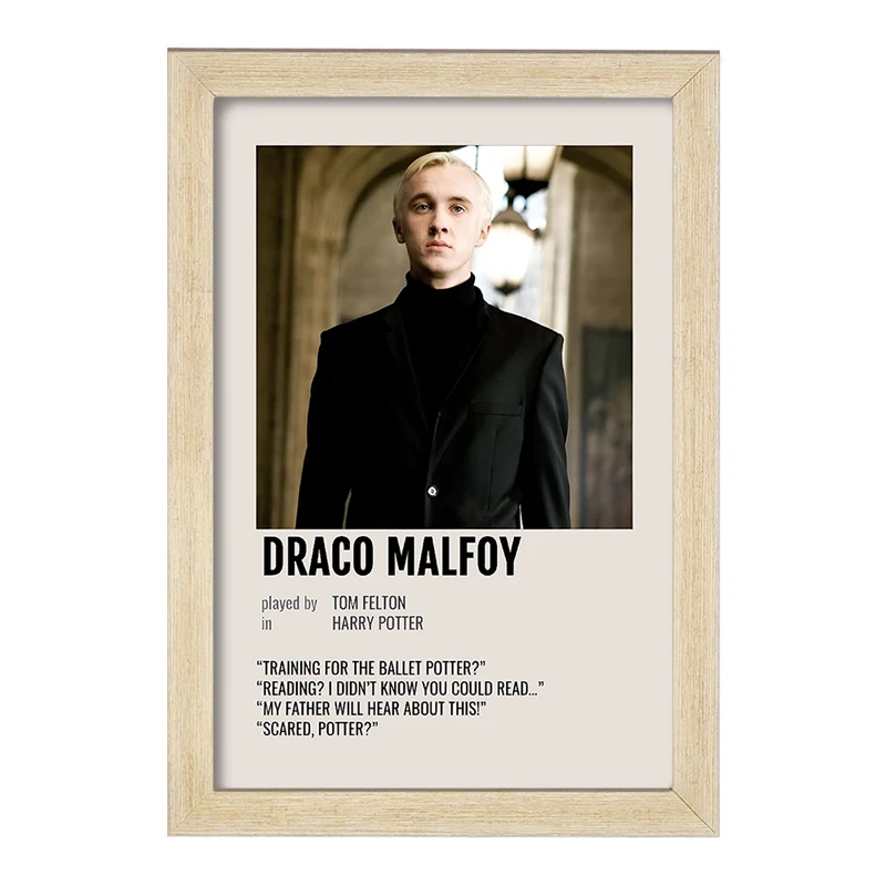 تابلو خندالو طرح دراکو مالفوی (Draco Malfoy) کد F13402