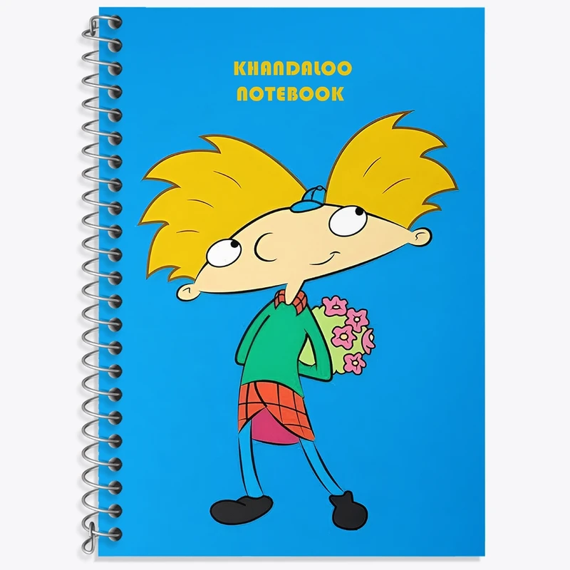 دفتر زبان 50 برگ خندالو مدل سه خط طرح راگرتز (Rugrats) کد N6367