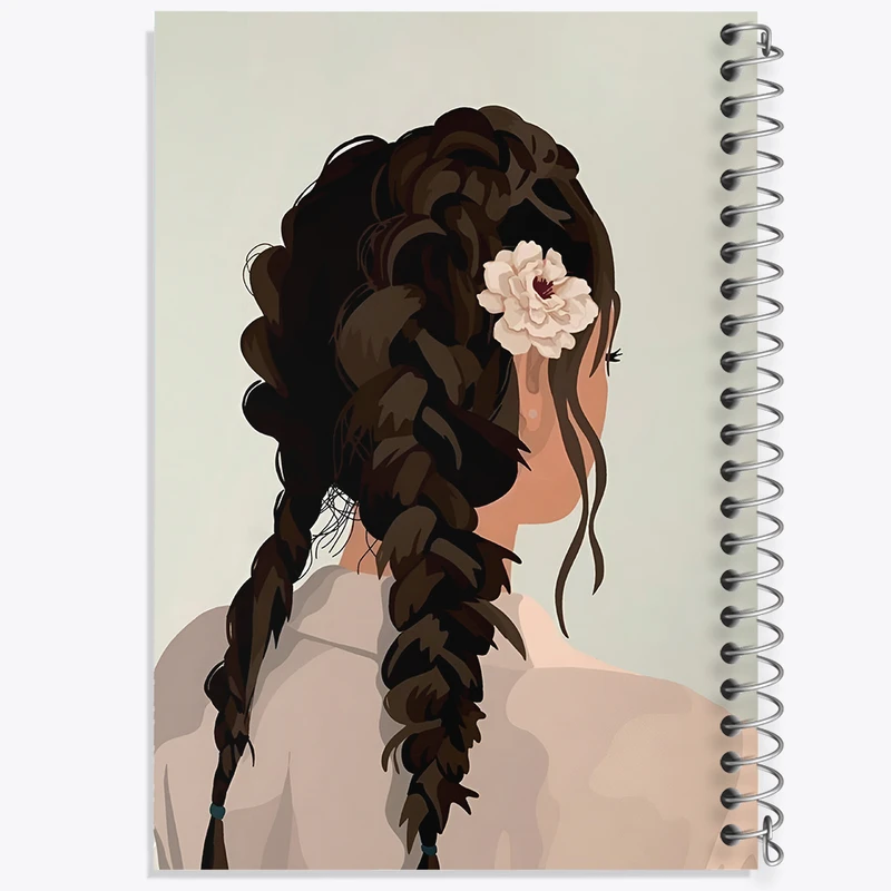 دفتر مشق 100 برگ خندالو طرح دخترانه کد F3779