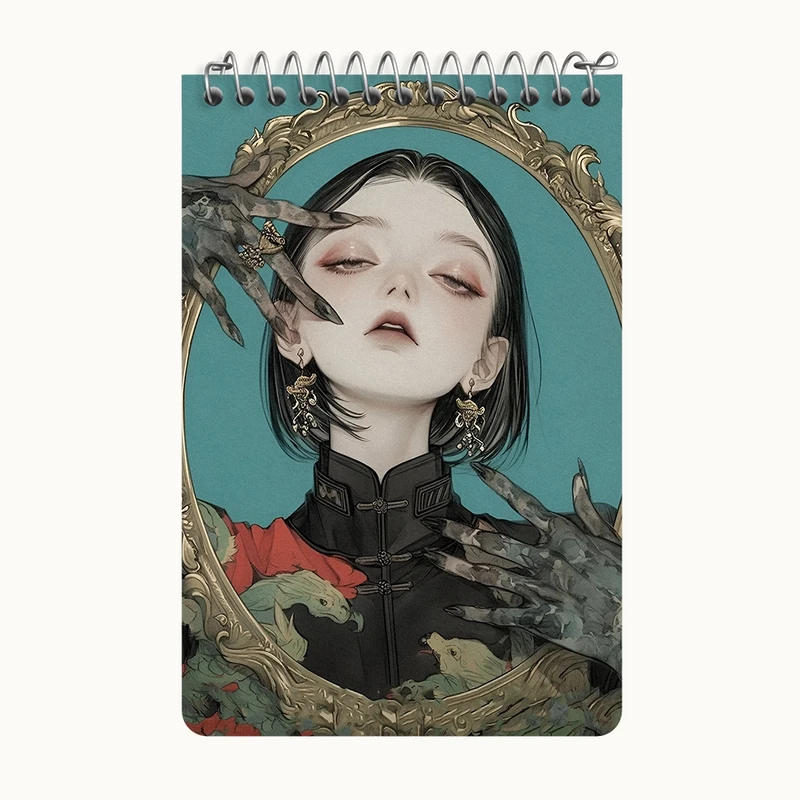 دفتر یادداشت 50 برگ خندالو طرح دخترانه کد F3425