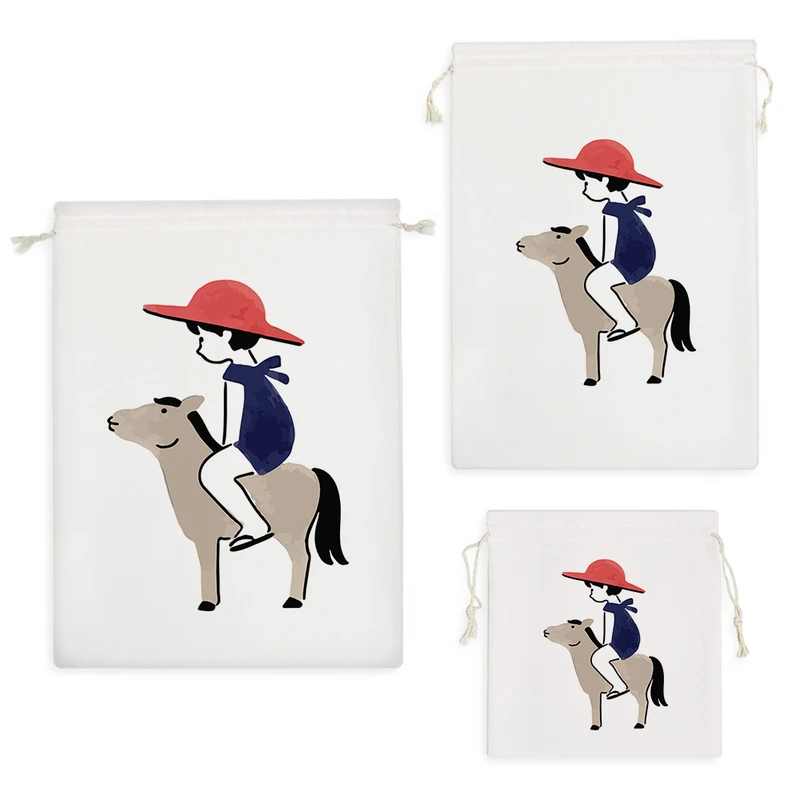 نظم دهنده خندالو مدل دختر و اسب کد 9292 مجموعه 3 عددی