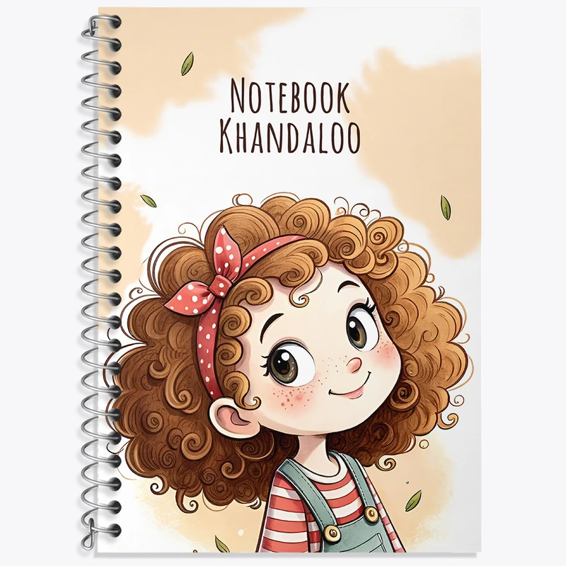 دفتر نت موسیقی 50 برگ خندالو طرح دخترانه کد N7259