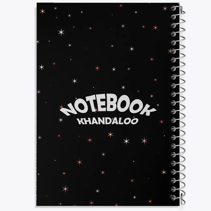 دفتر شطرنجی 50 برگ خندالو طرح مدرن کد N7625