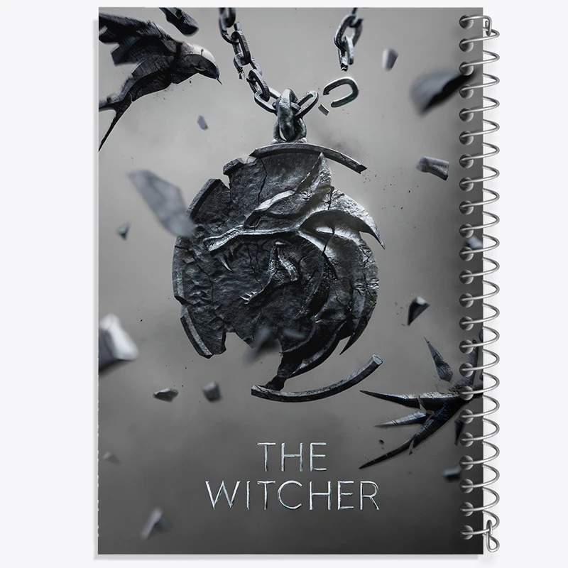 دفتر نقاشی 50 برگ خندالو طرح ویچر (The Witcher) کد F13616