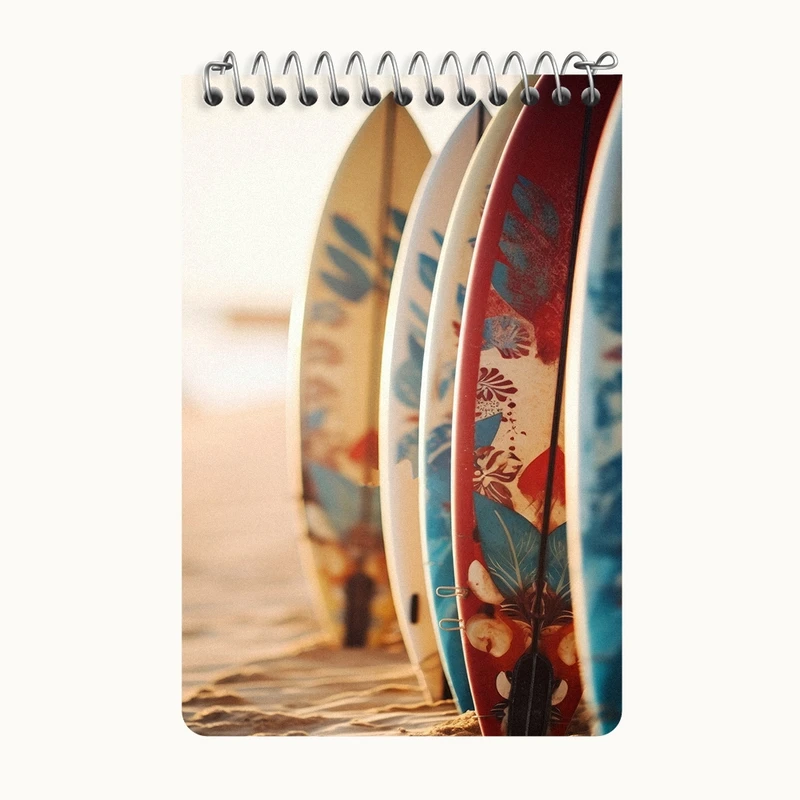 دفتر یادداشت 50 برگ خندالو طرح تخته موج سواری کد F3562