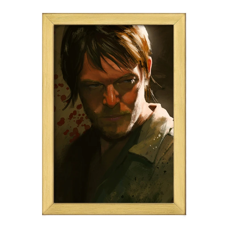 تابلو خندالو طرح دریل مردگان متحرک کد F247