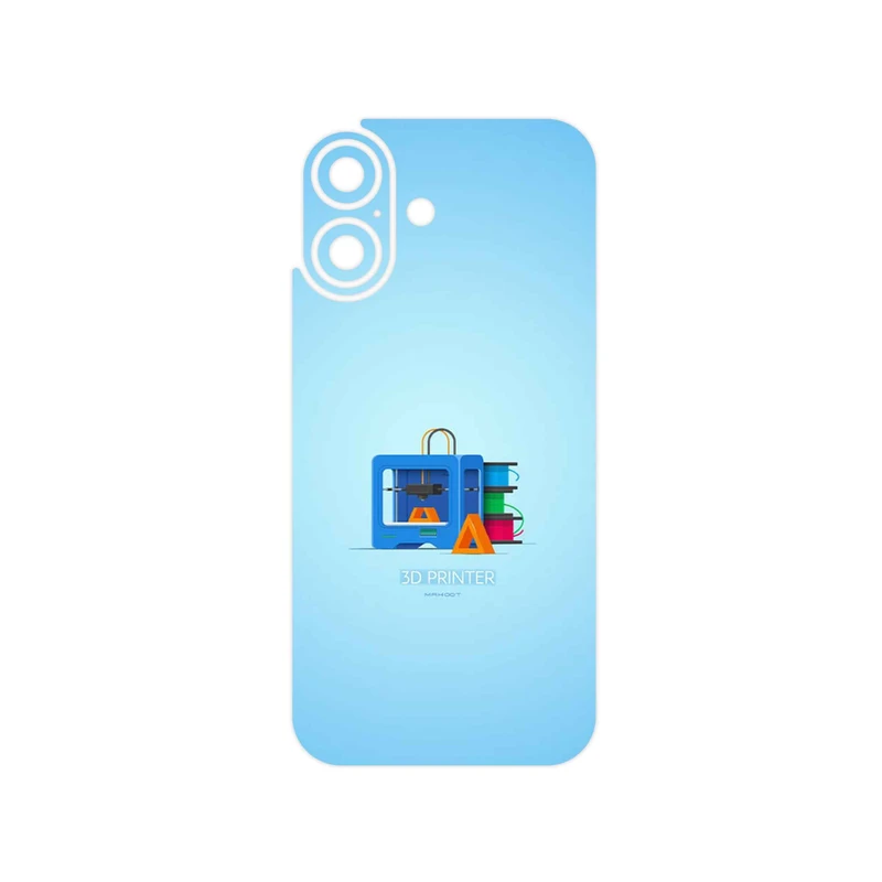برچسب پوششی ماهوت مدل 3D Printer مناسب برای گوشی موبایل اپل iPhone 17