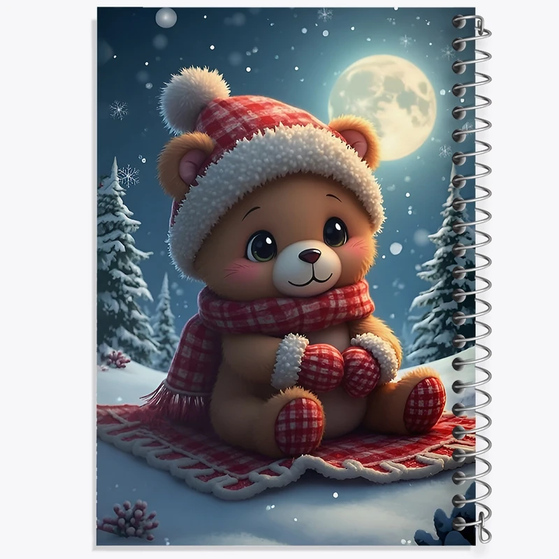 دفتر لیست خرید 50 برگ خندالو طرح خرس بامزه کد F9887