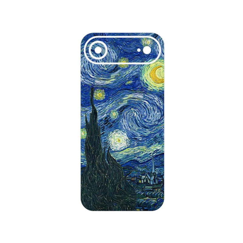 برچسب پوششی ماهوت مدل The Starry Night of van Gogh مناسب برای گوشی موبایل اپل iPhone 17 Air