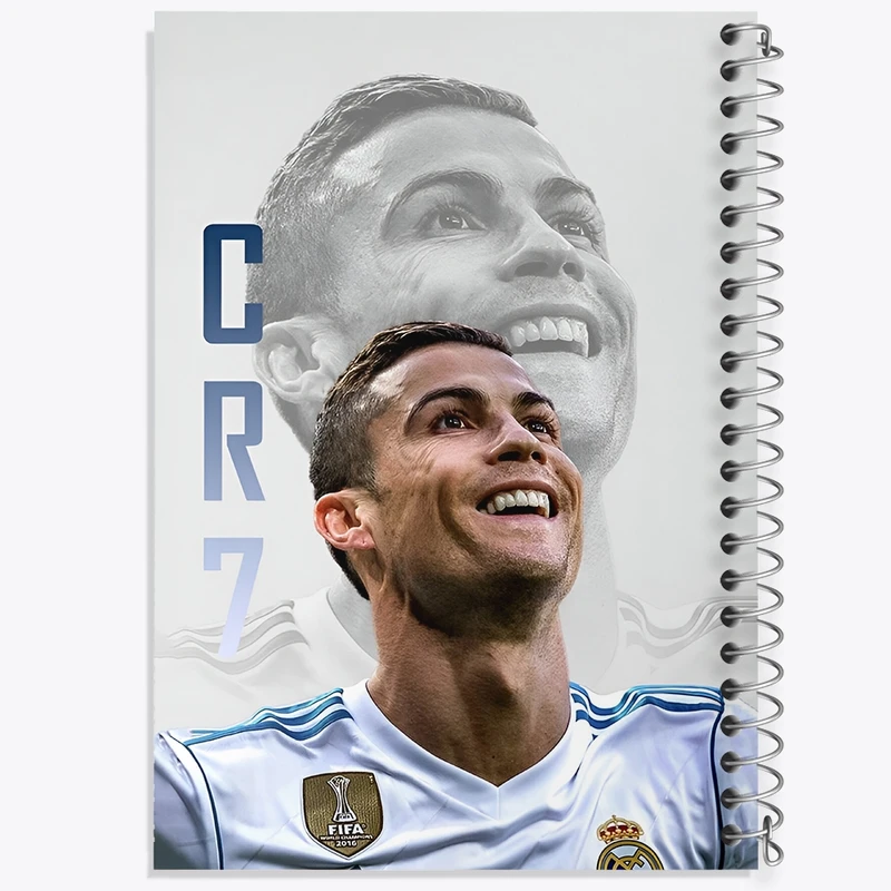 دفتر طراحی 50 برگ خندالو طرح کریستیانو رونالدو کد F14258