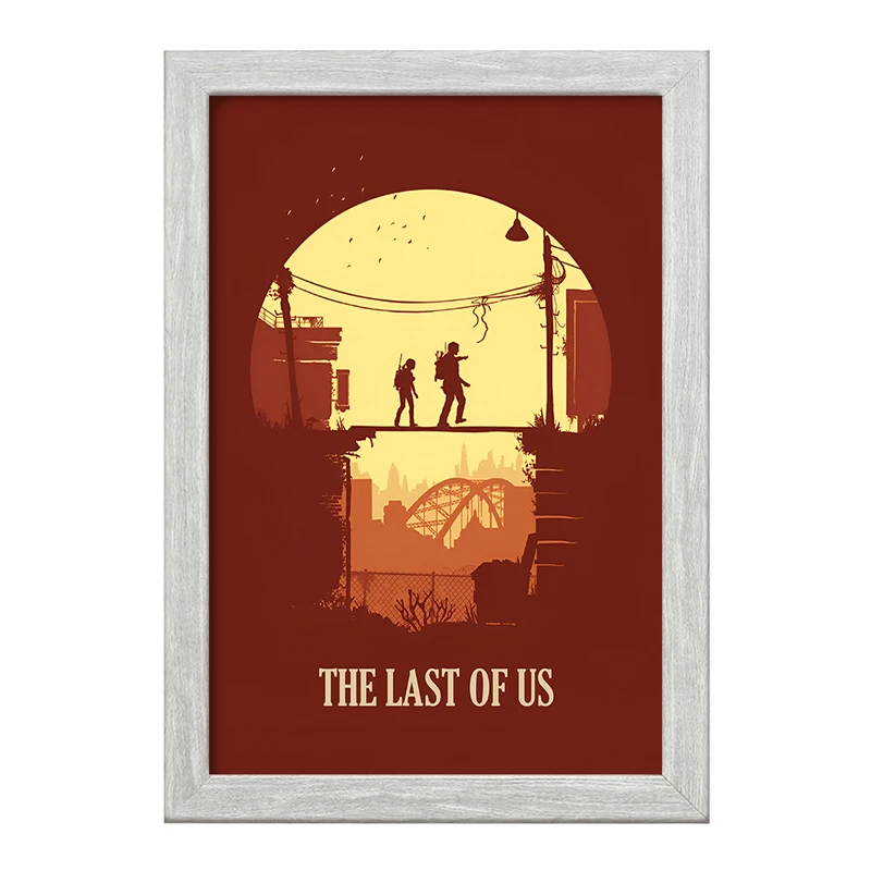 تابلو خندالو طرح آخرین بازمانده از ما (The Last Of Us) کد F13592