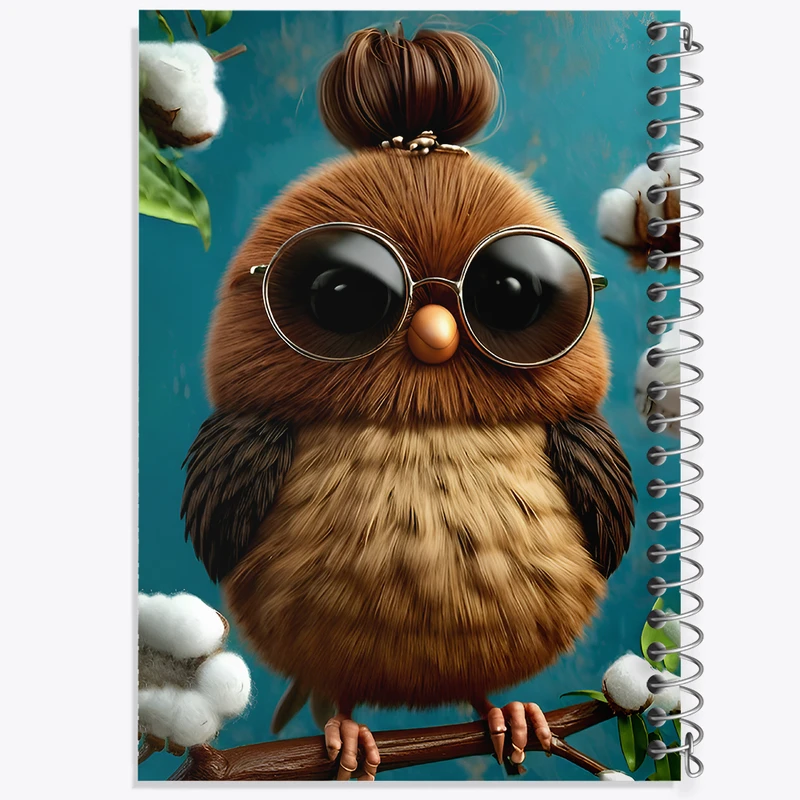 دفتر مشق 100 برگ خندالو طرح جوجه بامزه کد F12804