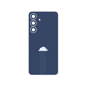 MAHOOT Minimal Data Cloud Cover Sticker for Samsung Galaxy S25 FE