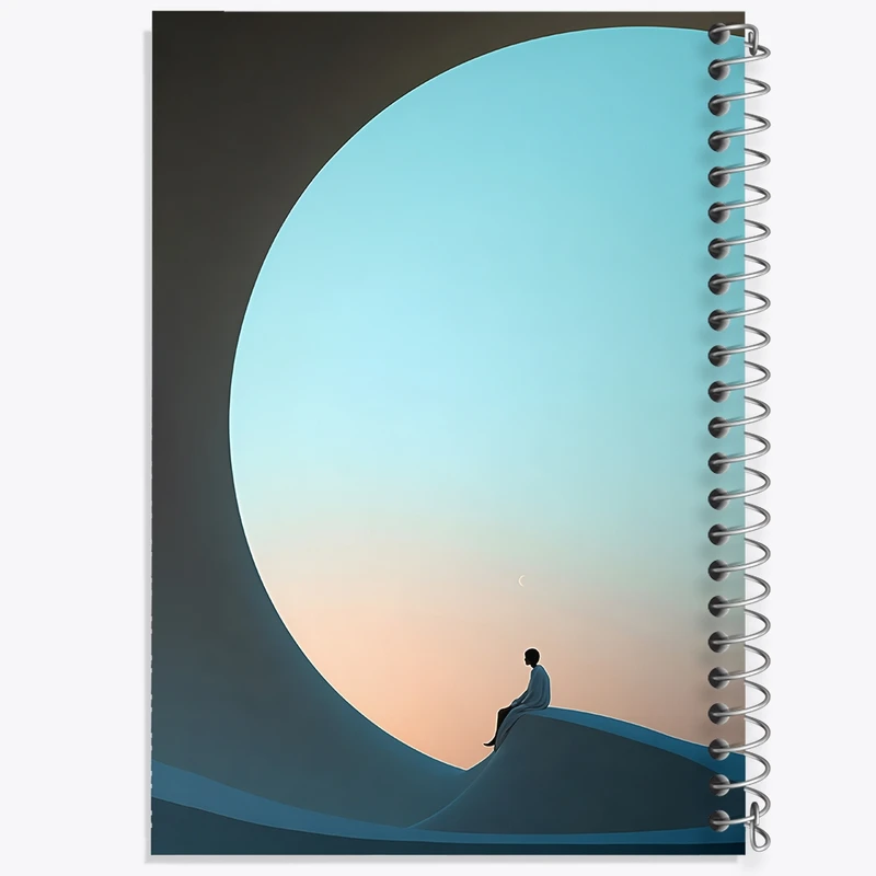 دفتر شطرنجی 50 برگ خندالو طرح مفهومی کد F4063