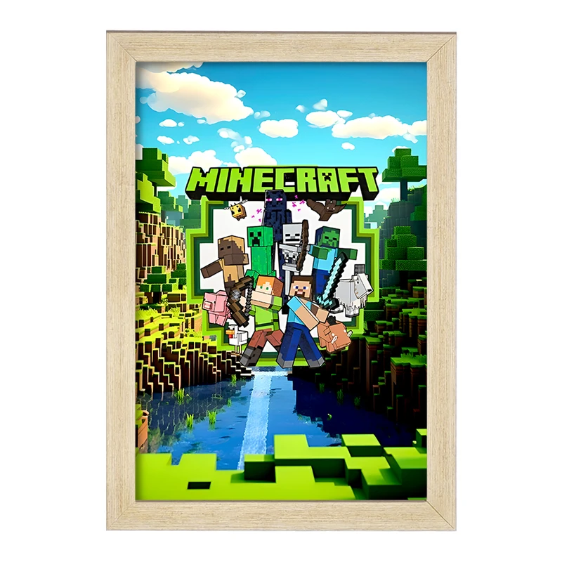 تابلو خندالو طرح ماینکرافت (Minecraft) کد F14389