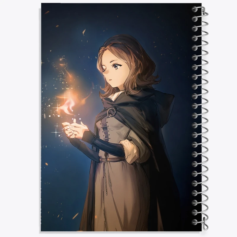 دفتر طراحی 50 برگ خندالو طرح بازی الدن رینگ Elden Ring کد 26135