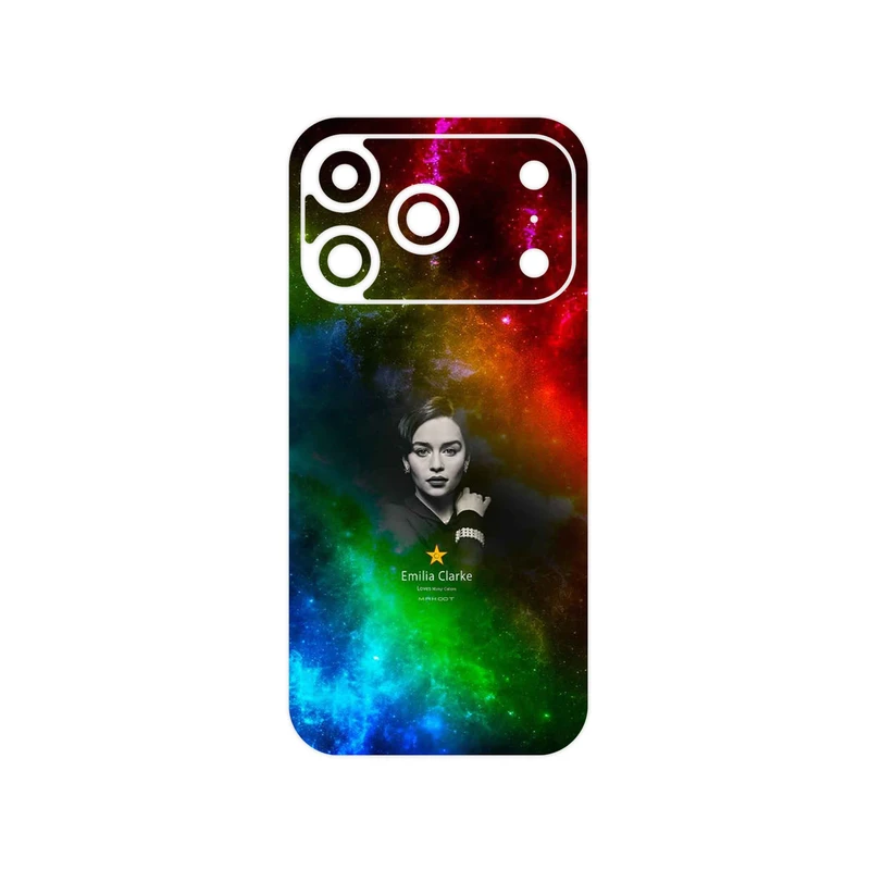 برچسب پوششی ماهوت مدل emilia clarke مناسب برای گوشی موبایل اپل iPhone 17 Pro