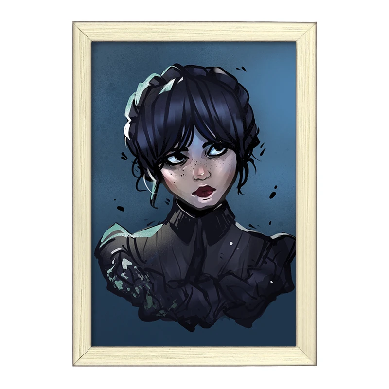 تابلو خندالو طرح ونزدی (Wednesday) کد F2449