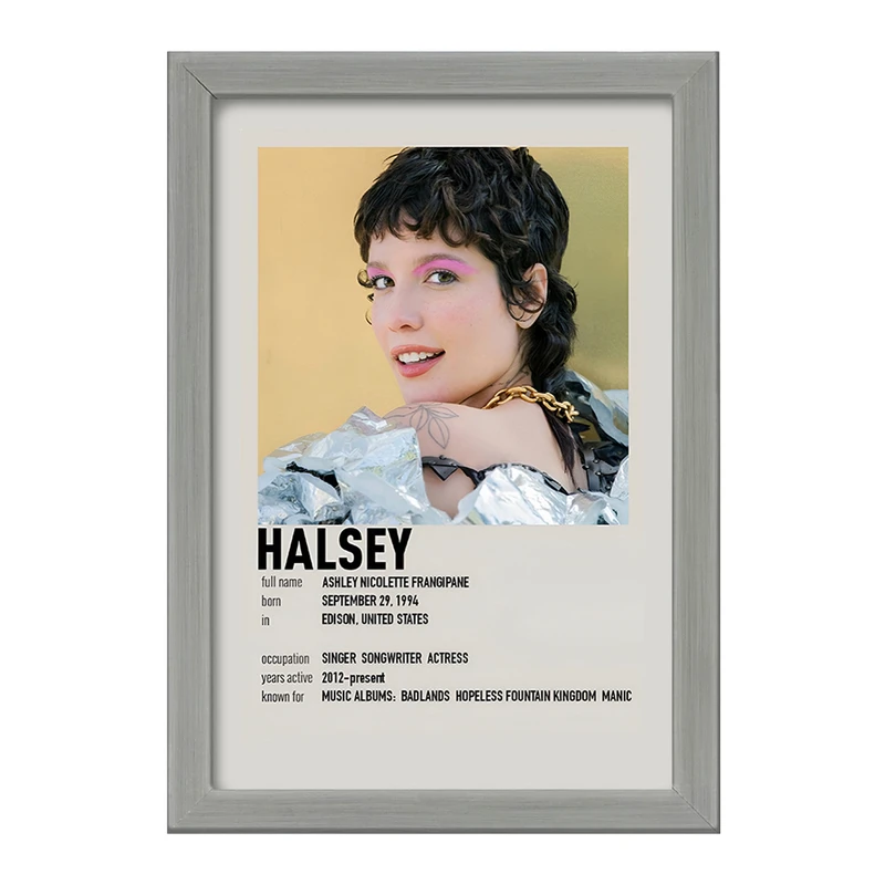 تابلو خندالو طرح هالزی (Halsey) کد F13342