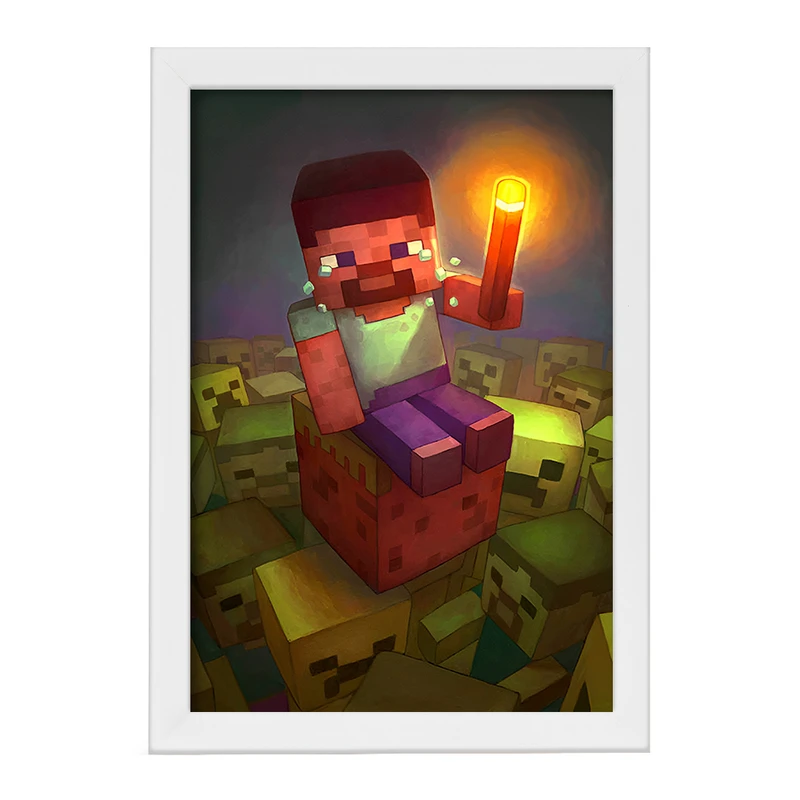 تابلو خندالو طرح ماینکرافت (Minecraft) کد F14092