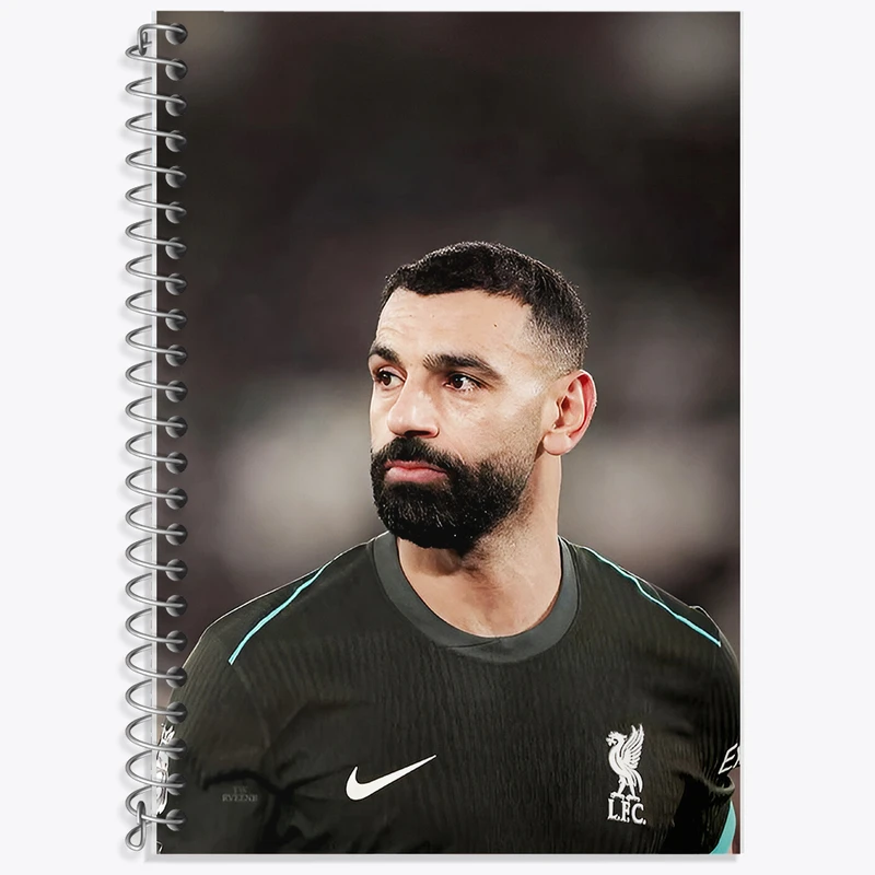 دفتر زبان دوخط 50 برگ خندالو طرح محمد صلاح کد F14345