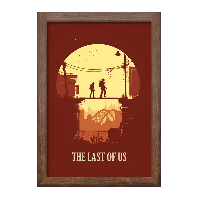 تابلو خندالو طرح آخرین بازمانده از ما (The Last Of Us) کد F13592