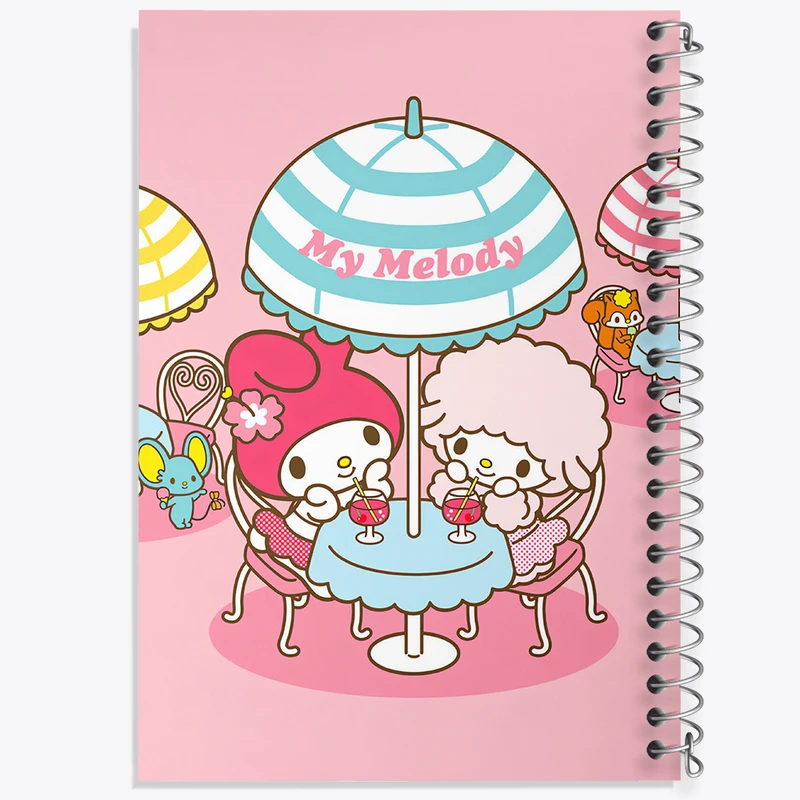 دفتر مشق 50 برگ خندالو طرح مای ملودی (My Melody) کد N9033
