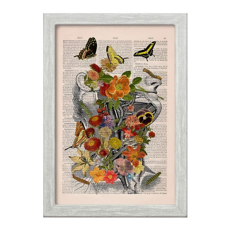 تابلو خندالو طرح آناتومی انسان (Human Anatomy) کد F14036