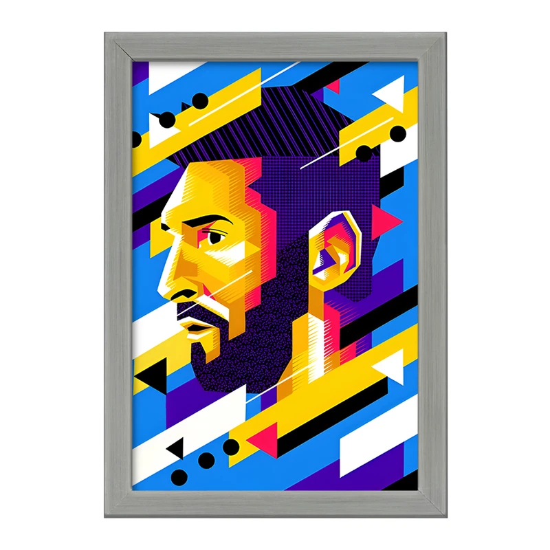 تابلو خندالو طرح لیونل مسی کد F4614