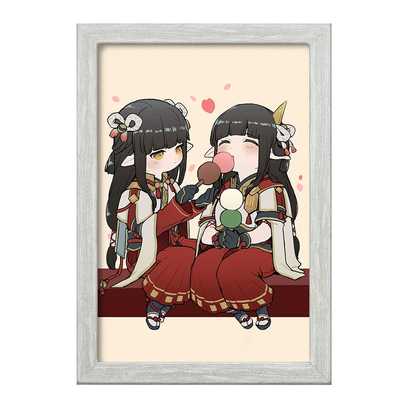 تابلو خندالو طرح بازی شکارچی هیولا (Monster Hunter) کد 33266