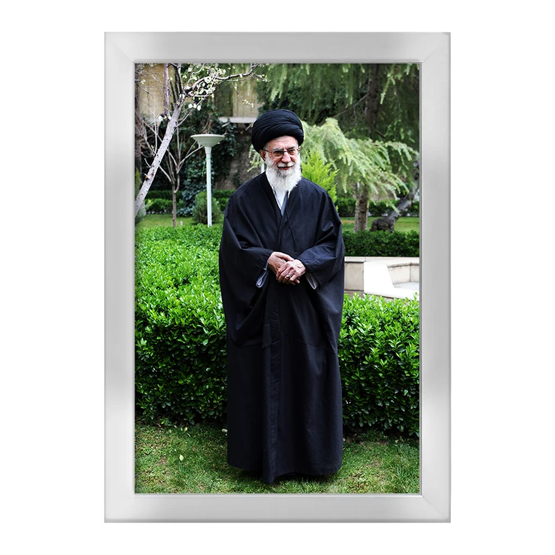 تابلو خندالو طرح حضرت آیت الله خامنه ای کد 2564
