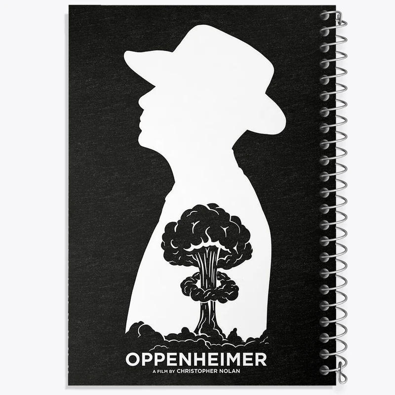 دفتر طراحی 50 برگ خندالو طرح اوپنهایمر Oppenheimer کد 31017