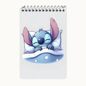 دفتر یادداشت 50 برگ خندالو طرح استیچ (Stitch) کد F8336