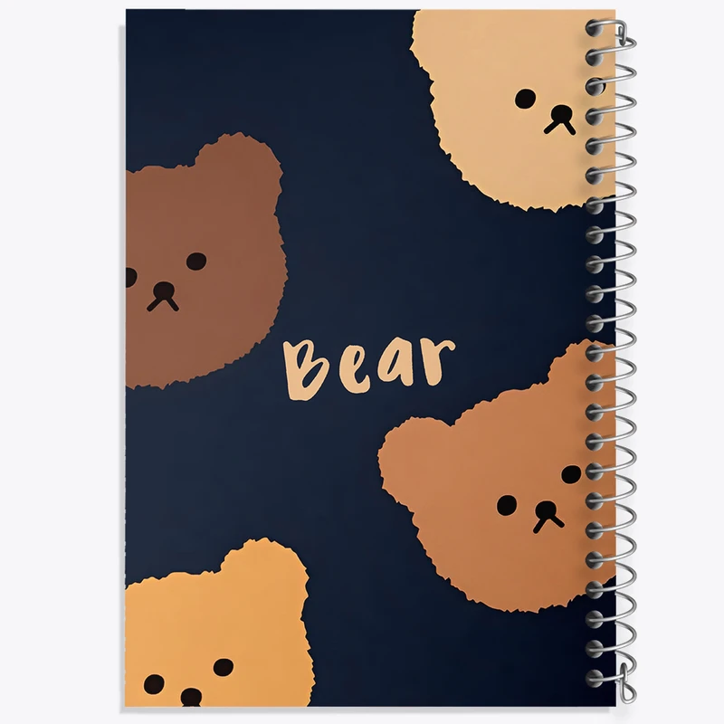 دفتر نقاشی 50 برگ خندالو طرح خرس بامزه کد N9442