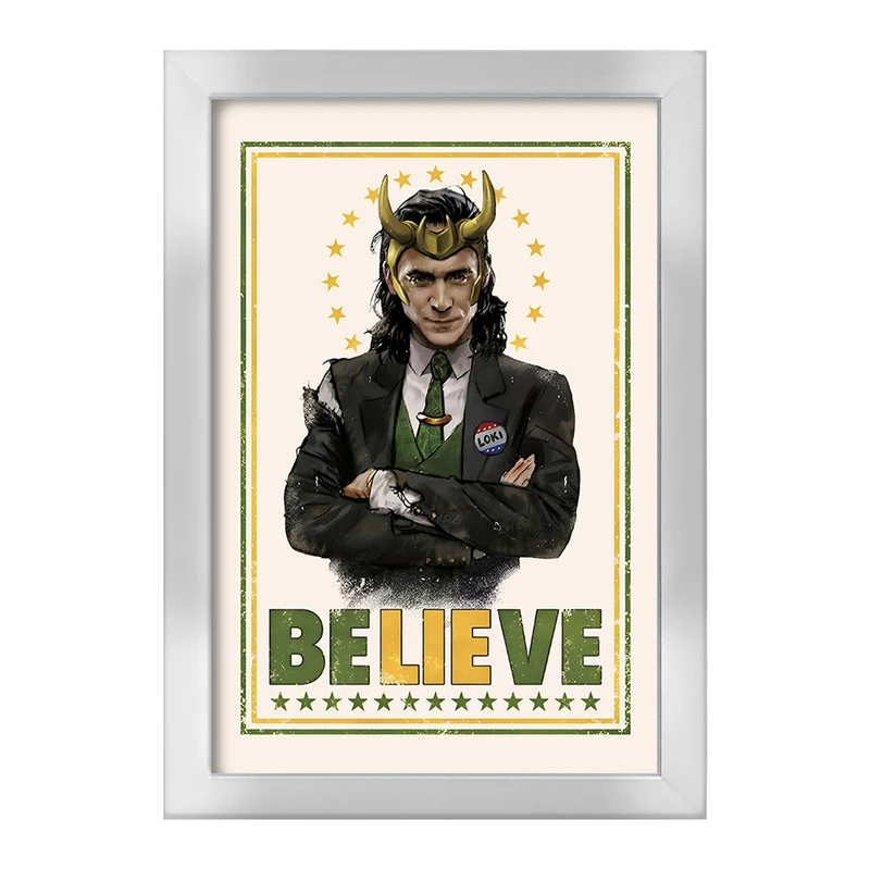 تابلو خندالو طرح لوکی (Loki) کد F10504