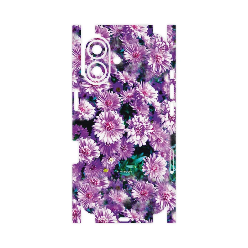 برچسب پوششی ماهوت مدل Purple_Flower-FullSkin مناسب برای گوشی موبایل اپل iPhone 17