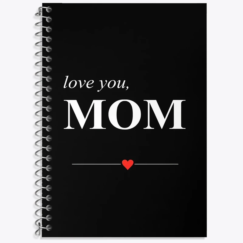 دفتر زبان 50 برگ خندالو مدل سه خط طرح روز مادر کد F4919