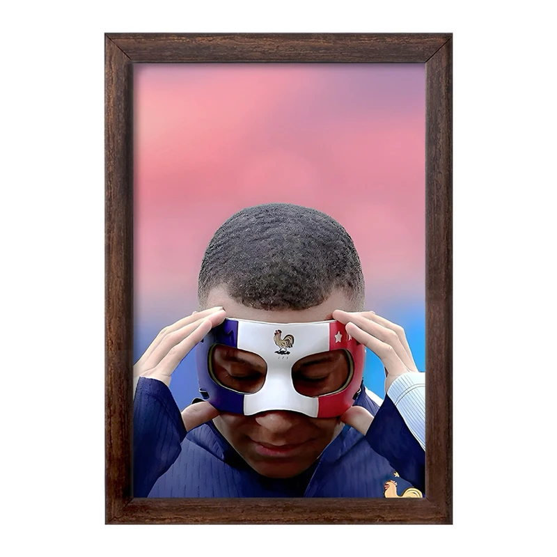 تابلو خندالو طرح کیلیان امباپه کد F14271