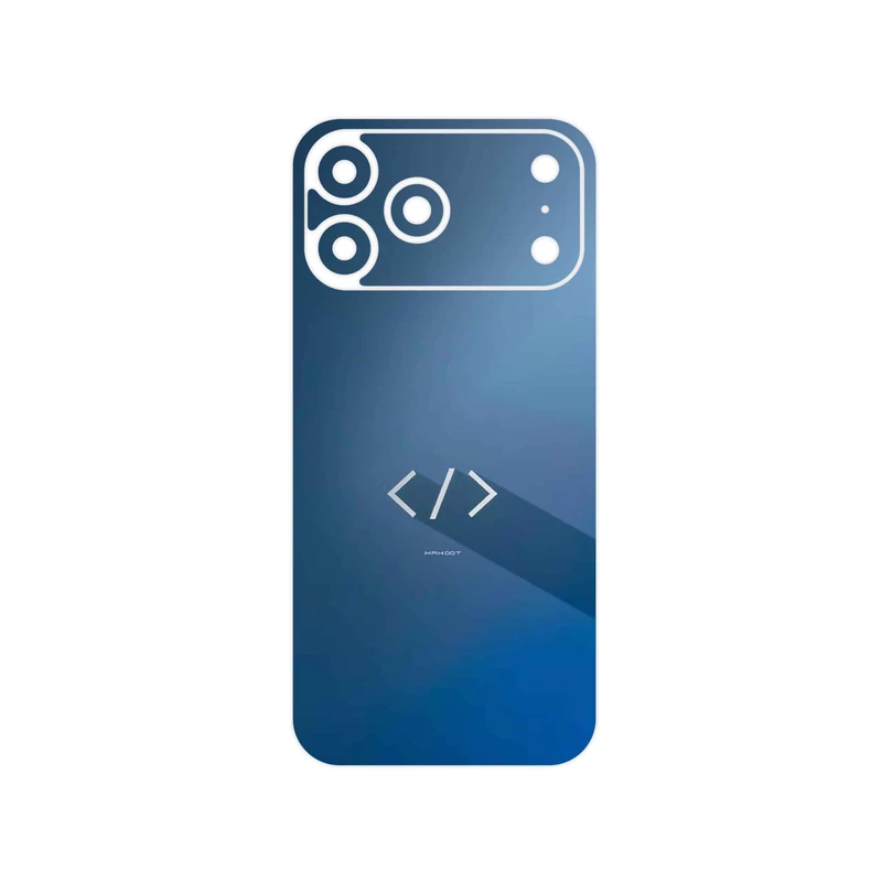 برچسب پوششی ماهوت مدل Minimal Coding icon مناسب برای گوشی موبایل اپل iPhone 17 Pro Max