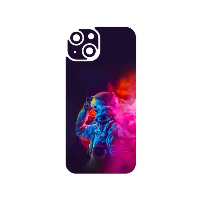 برچسب پوششی ماهوت مدل Smoke Rainbow Digital Art 1 مناسب برای گوشی موبایل اپل iPhone 14