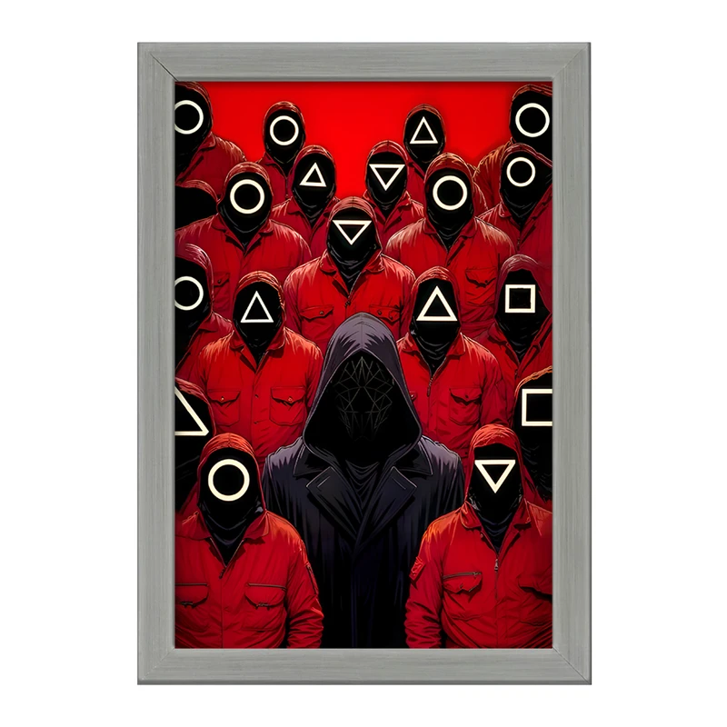 تابلو خندالو طرح بازی مرکب (Squid Game) کد F11871