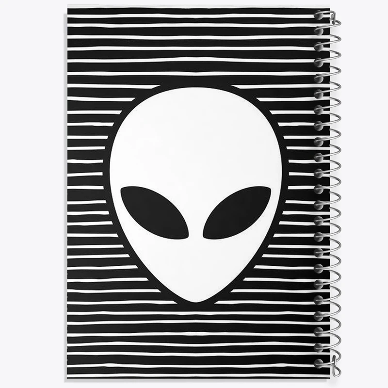 دفتر طراحی 50 برگ خندالو طرح آدم فضایی  کد 1953