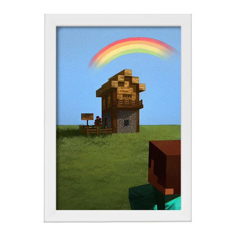 تابلو خندالو طرح ماینکرافت (Minecraft) کد F14064